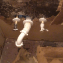 Plumbing Leak Water Damage Mold Growth